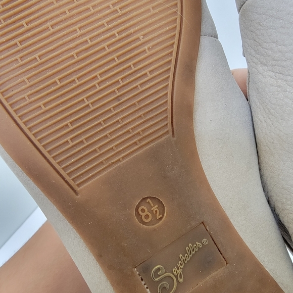 Seychelles Tan Suede Slip On Sandals Size 8.5 - Picture 9 of 12